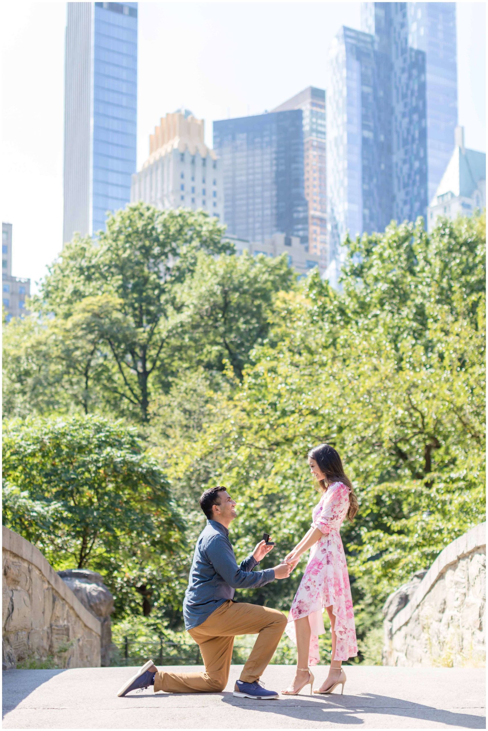 September Central Park Proposal Photo